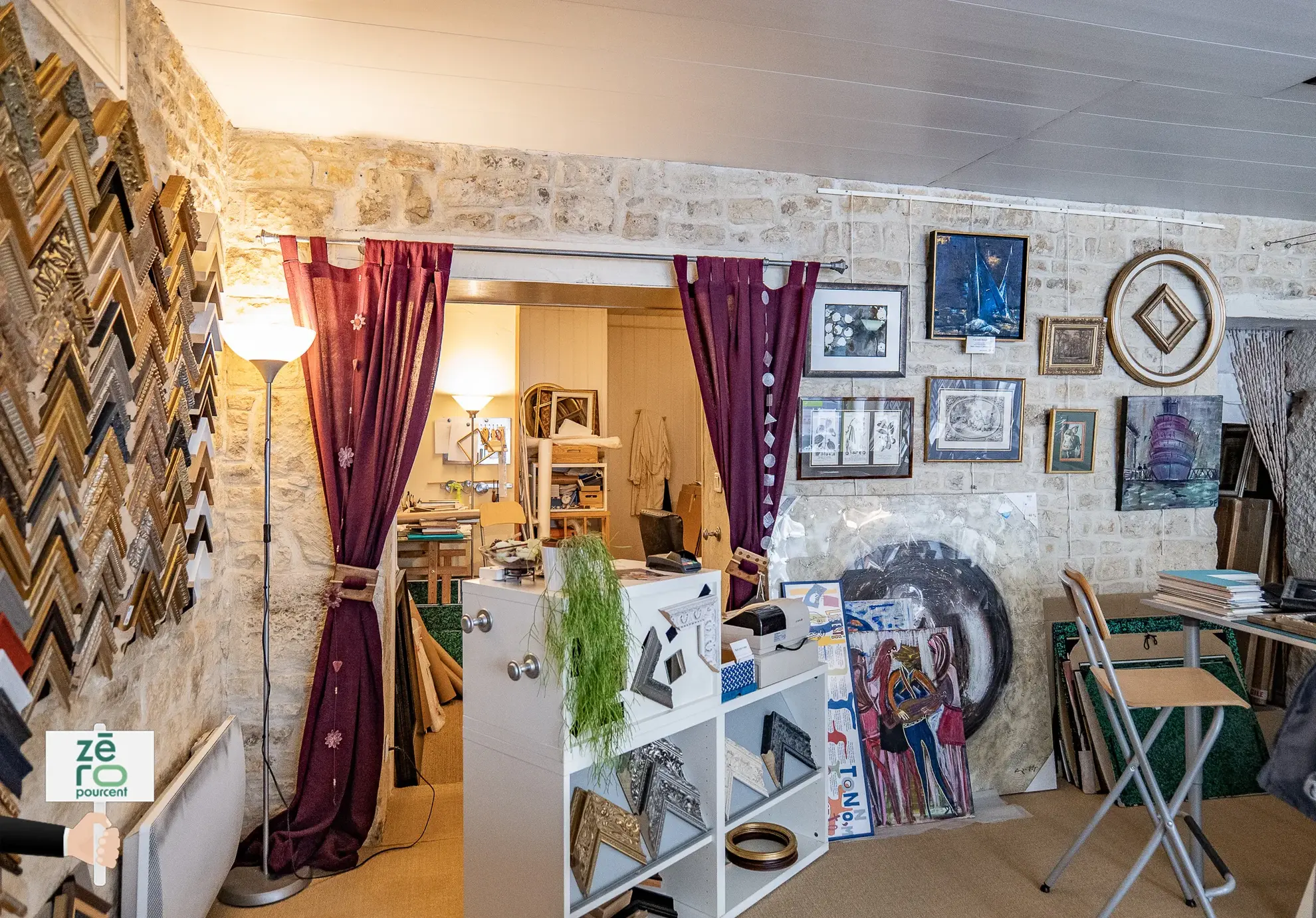 À vendre ensemble immobilier mixte à Luçon - Local commercial et appartement duplex 