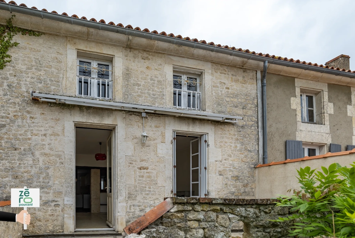 À vendre ensemble immobilier mixte à Luçon - Local commercial et appartement duplex 