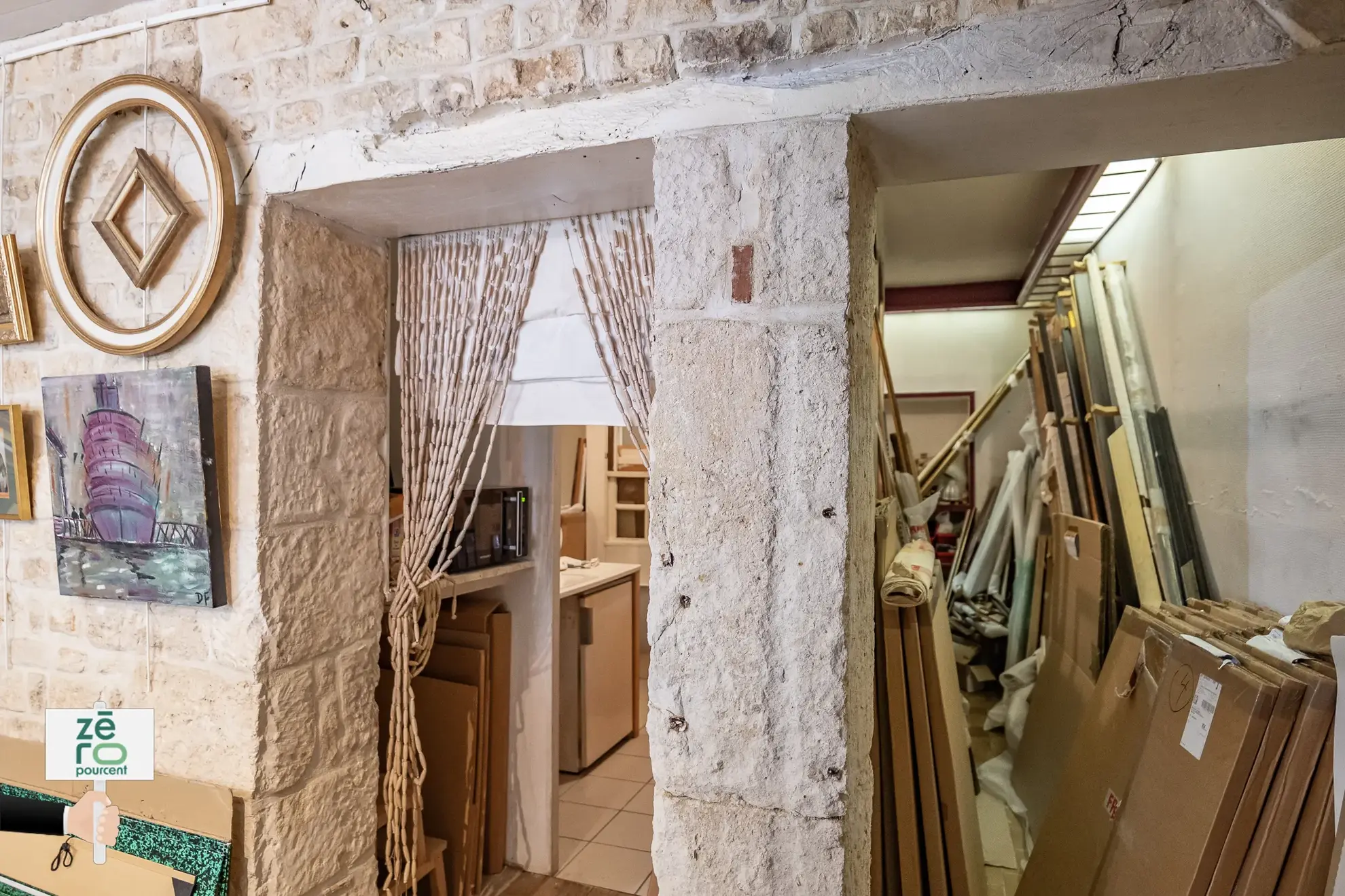 À vendre ensemble immobilier mixte à Luçon - Local commercial et appartement duplex 