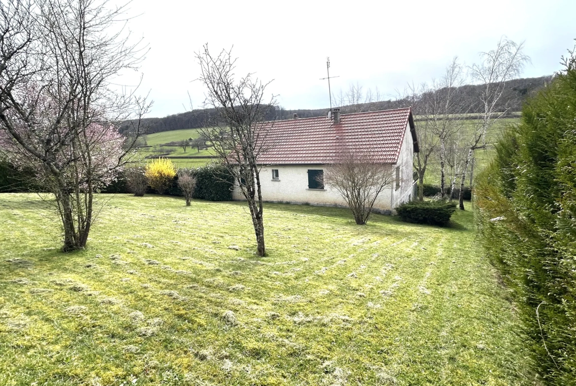 Maison à vendre à Premery avec vue imprenable, grand terrain et aucun travaux à prévoir 