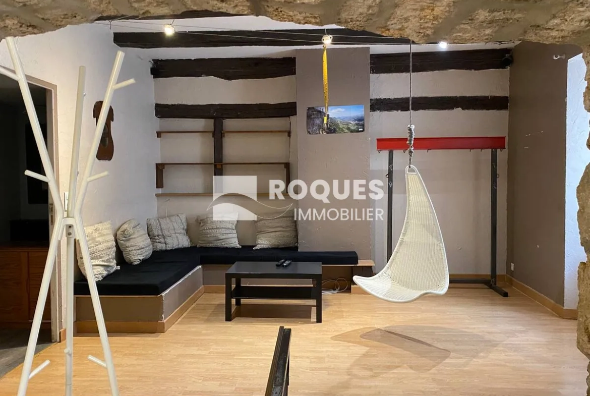Maison de village à vendre à Creissels, secteur Millau - 95m² 