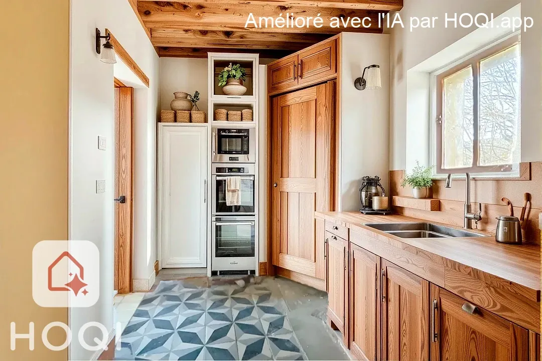 Maison de village à rénover avec garage et terrain à Labastide-Pradines 