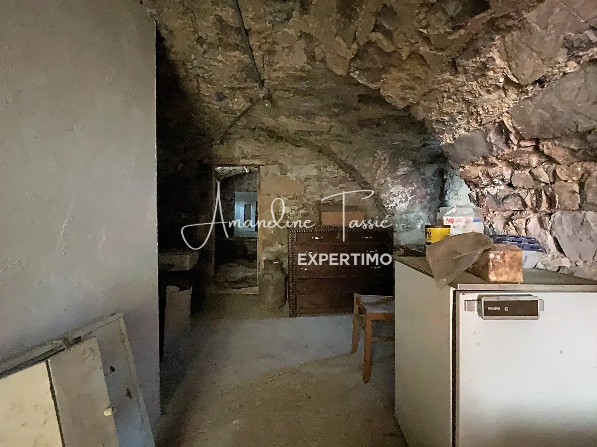 Maison de village à rénover avec garage et terrain à Labastide-Pradines 