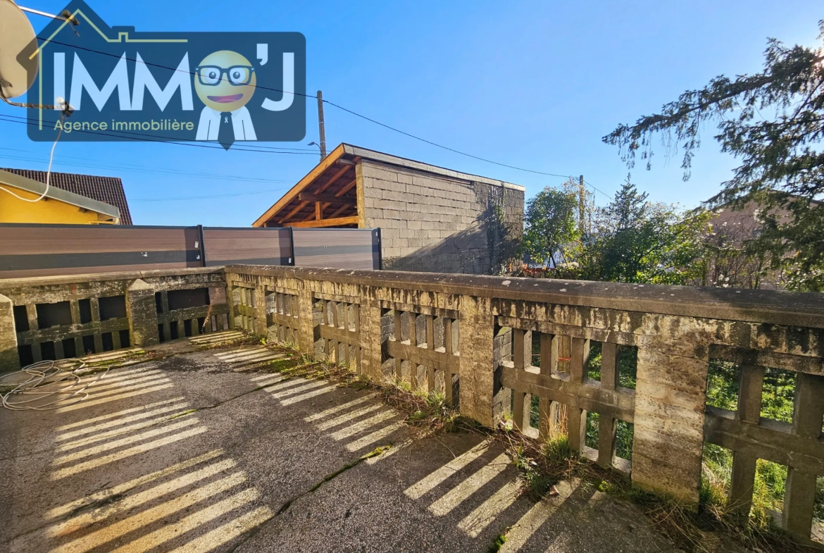 Immeuble à Neuves-Maisons avec 8 pièces, jardin, garage et potentiel d’aménagement 