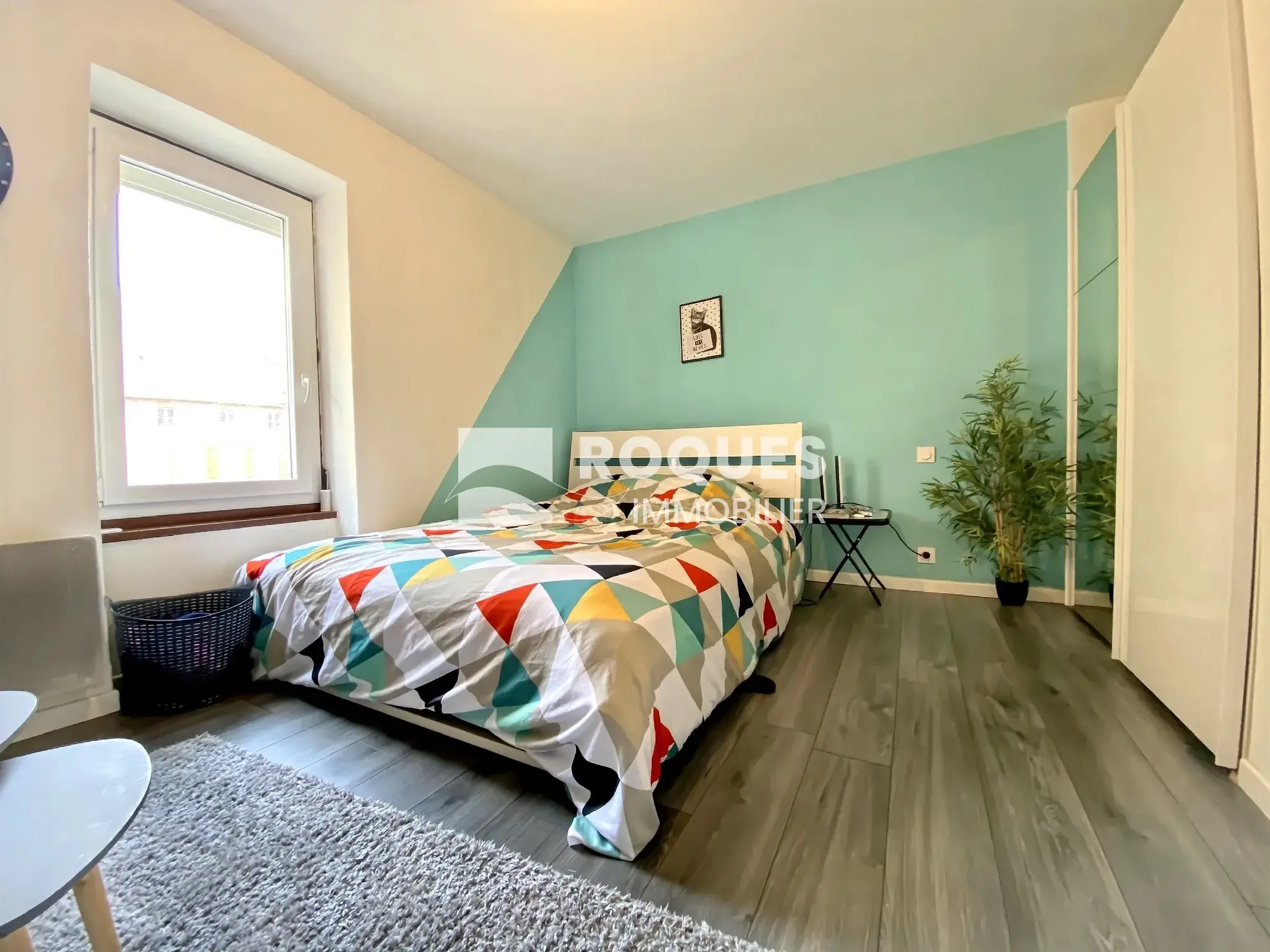 Charmante maison de ville rénovée de 112 m² à St Affrique avec garage et terrasse 