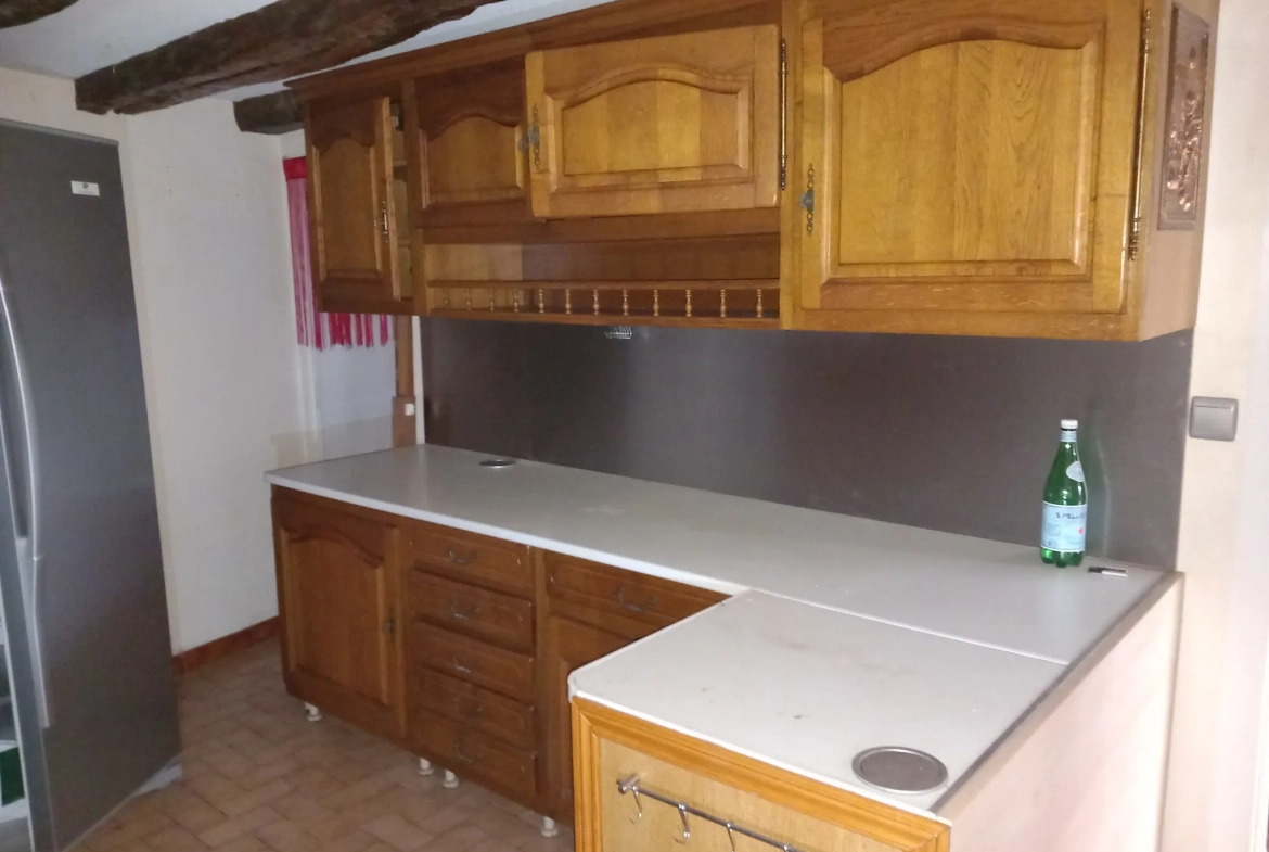 Deux maisons anciennes à rafraîchir avec dépendances sur 1107 m² à Saint Sulpice les Champs 