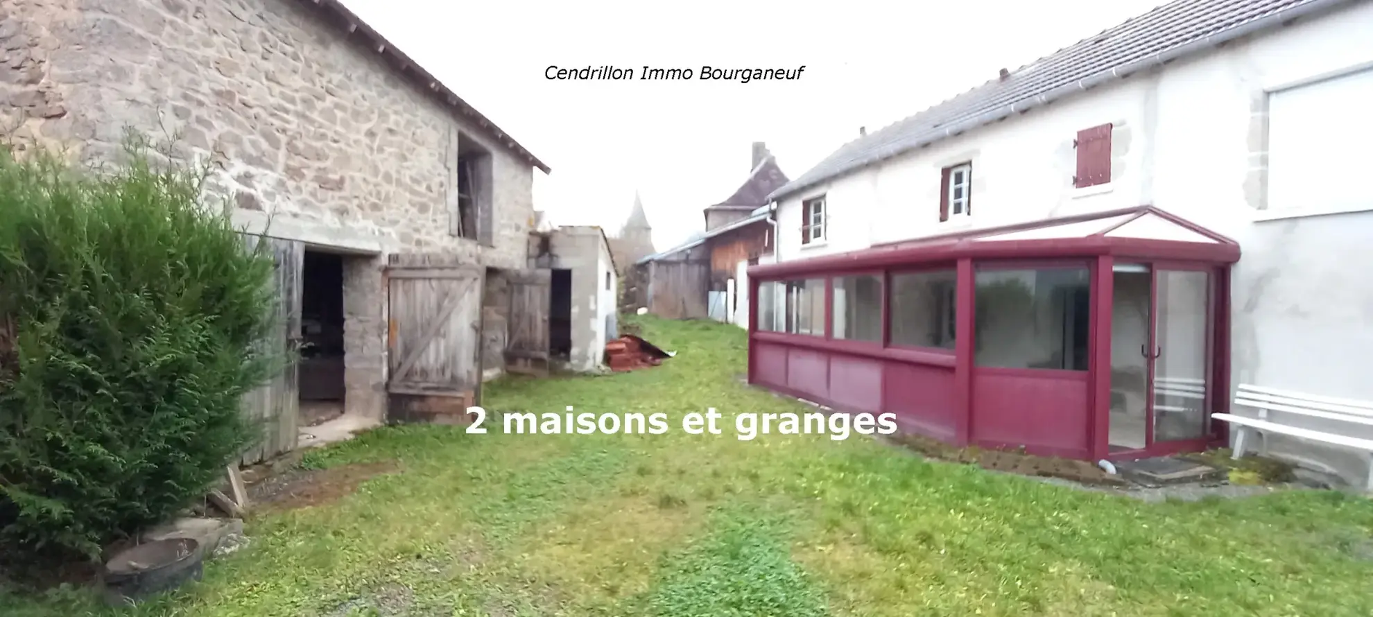 Deux maisons anciennes à rafraîchir avec dépendances sur 1107 m² à Saint Sulpice les Champs 