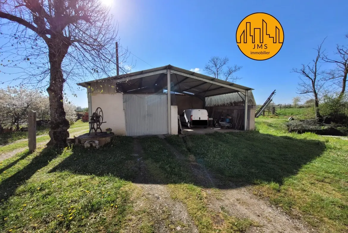 Longère à vendre avec grand potentiel sur 1,1 hectare proche Saint Pourçain et Bransat 