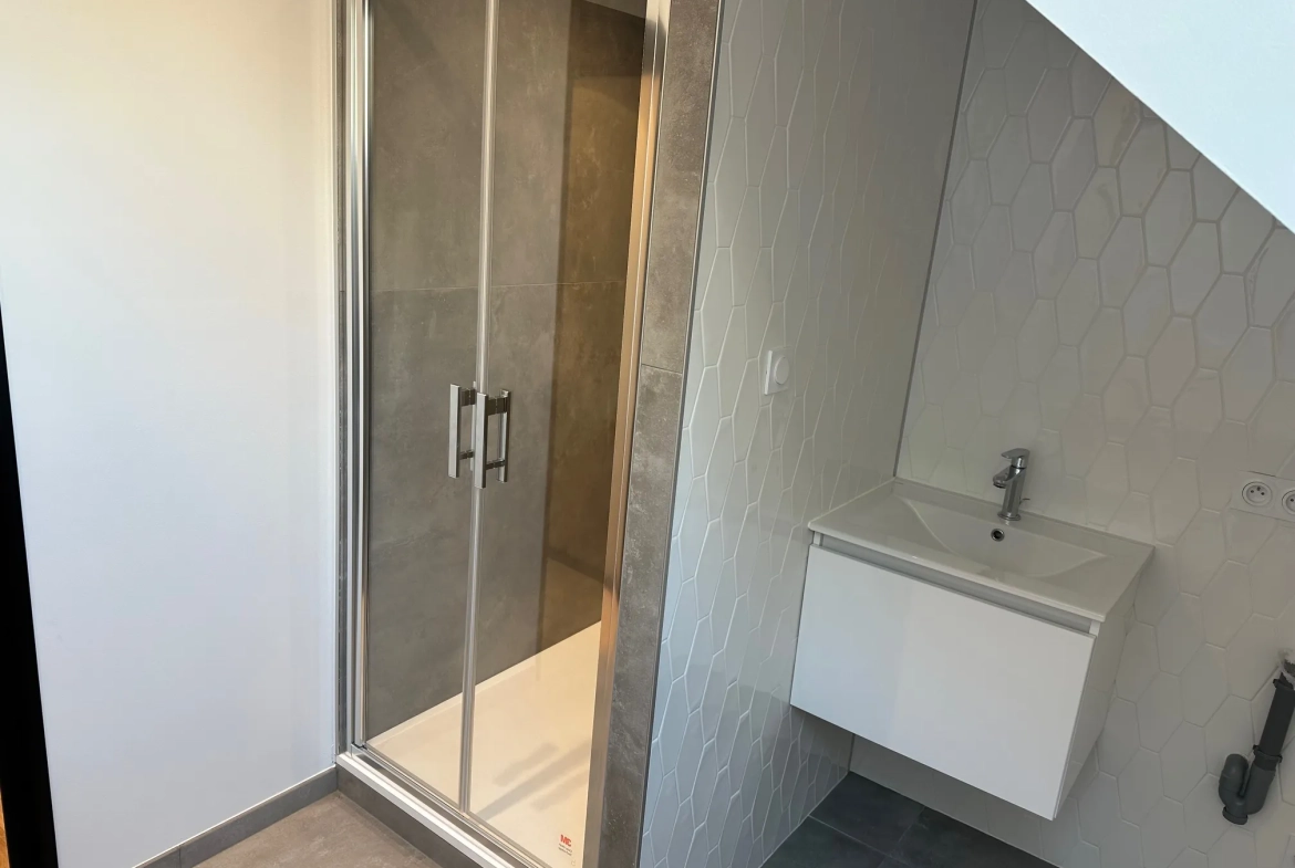 Appartement duplex moderne de 3 pièces à Strasbourg, dernier étage, proche tram et place de la République 