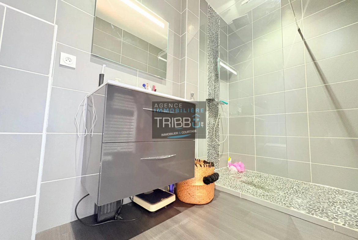 Belle maison de village de 92 m² avec garage et climatisation à Pollestres 
