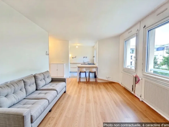 Bel appartement 2 pièces de 49m² à vendre à Lyon 3ème avec parking