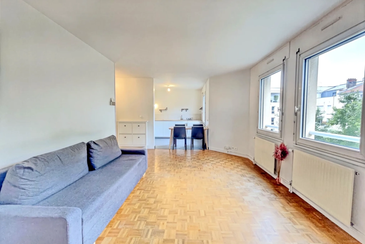 Bel appartement 2 pièces de 49m² à vendre à Lyon 3ème avec parking 