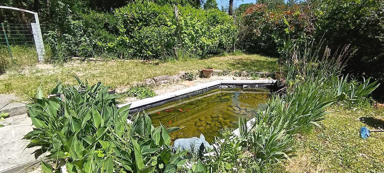 Maison en pierre de 136 m² avec jardin et dépendance à Leogeats 