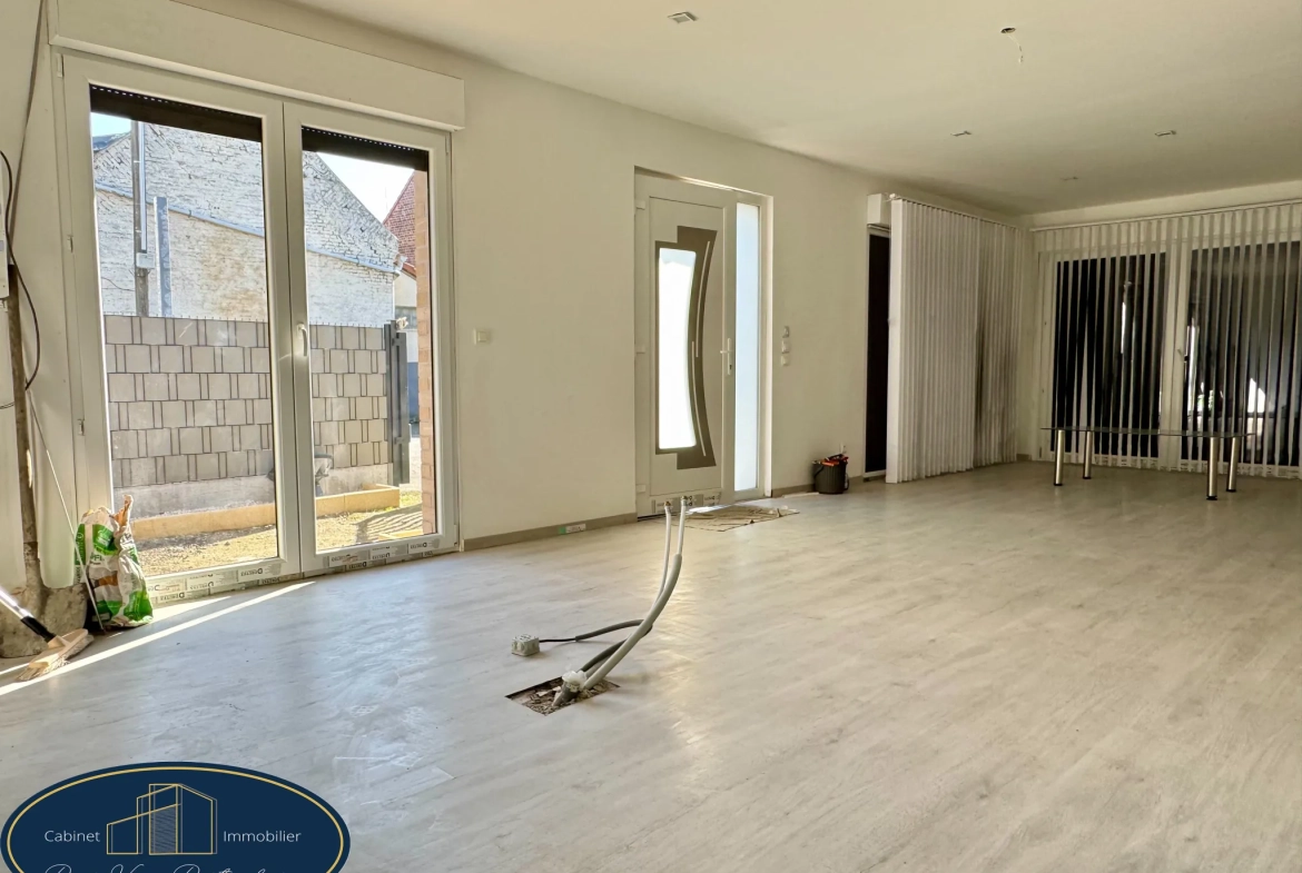 Pavillon individuel récent à Escautpont avec jardin et 2 chambres 