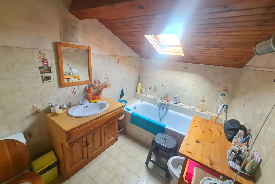 Belle ferme ancienne avec vue Pyrénées, terrain de 6660 m², garage et dépendances près de Toulouse 