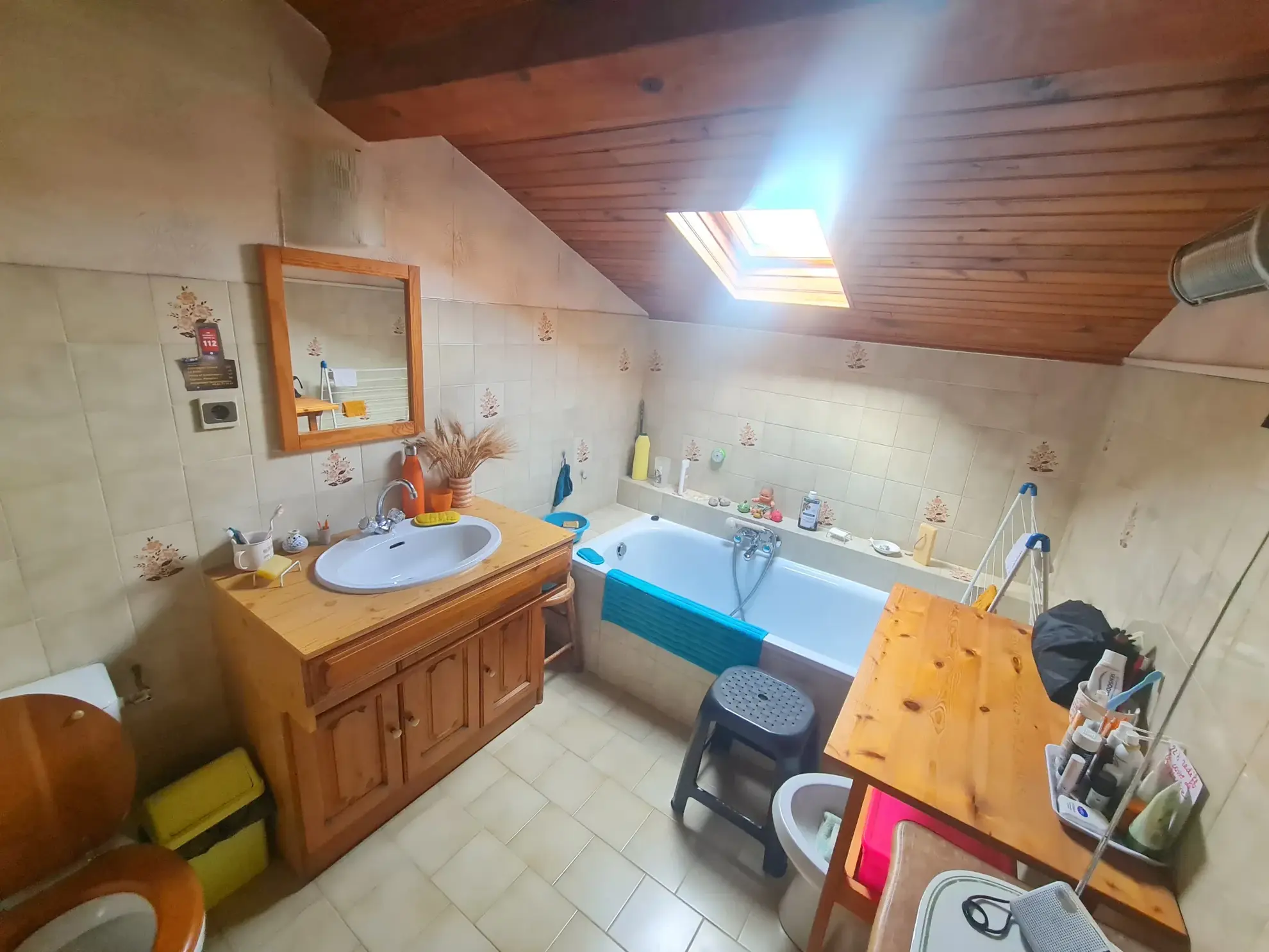 Belle ferme ancienne avec vue Pyrénées, terrain de 6660 m², garage et dépendances près de Toulouse 
