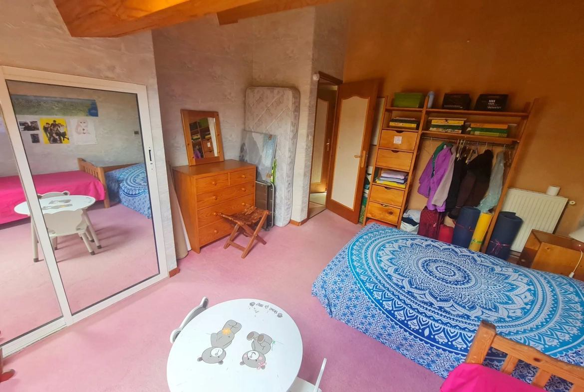 Belle ferme ancienne avec vue Pyrénées, terrain de 6660 m², garage et dépendances près de Toulouse 