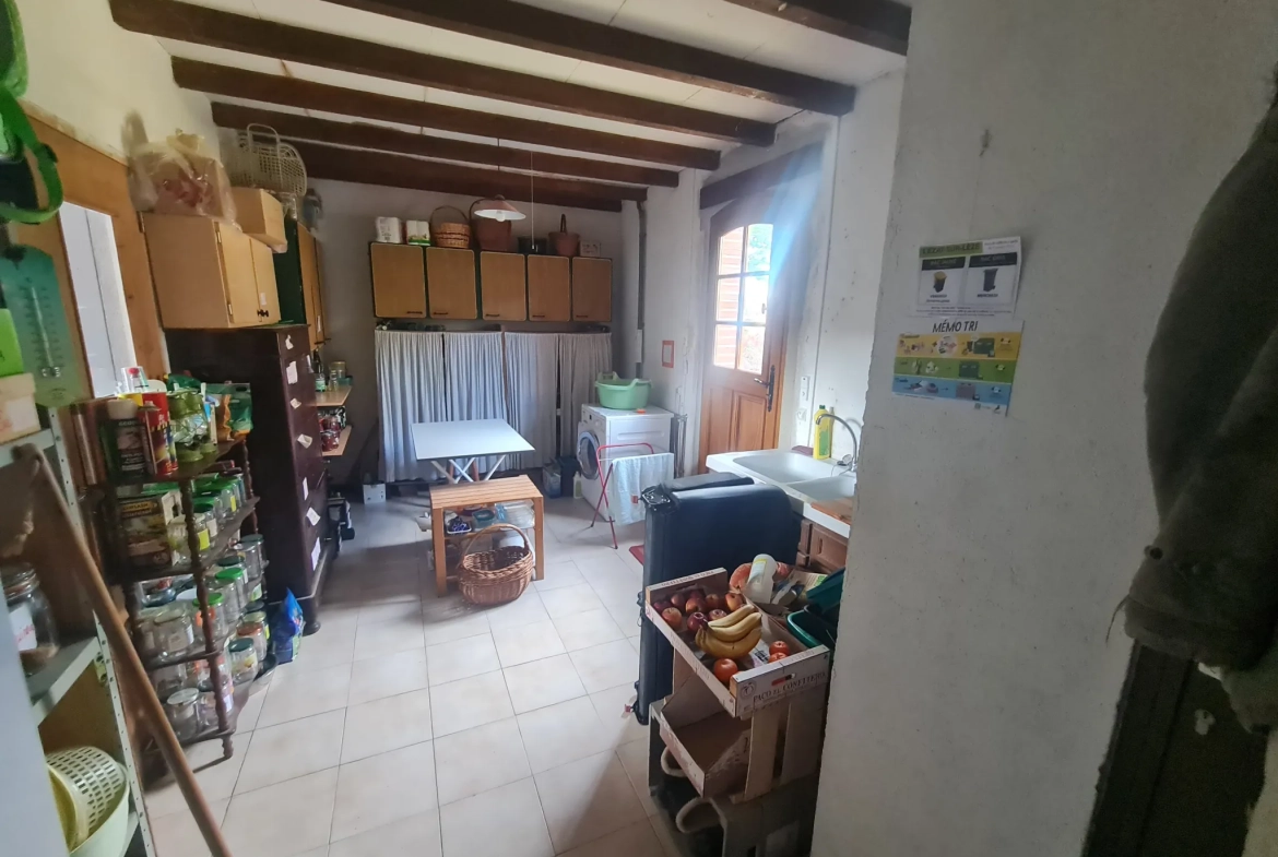 Belle ferme ancienne avec vue Pyrénées, terrain de 6660 m², garage et dépendances près de Toulouse 