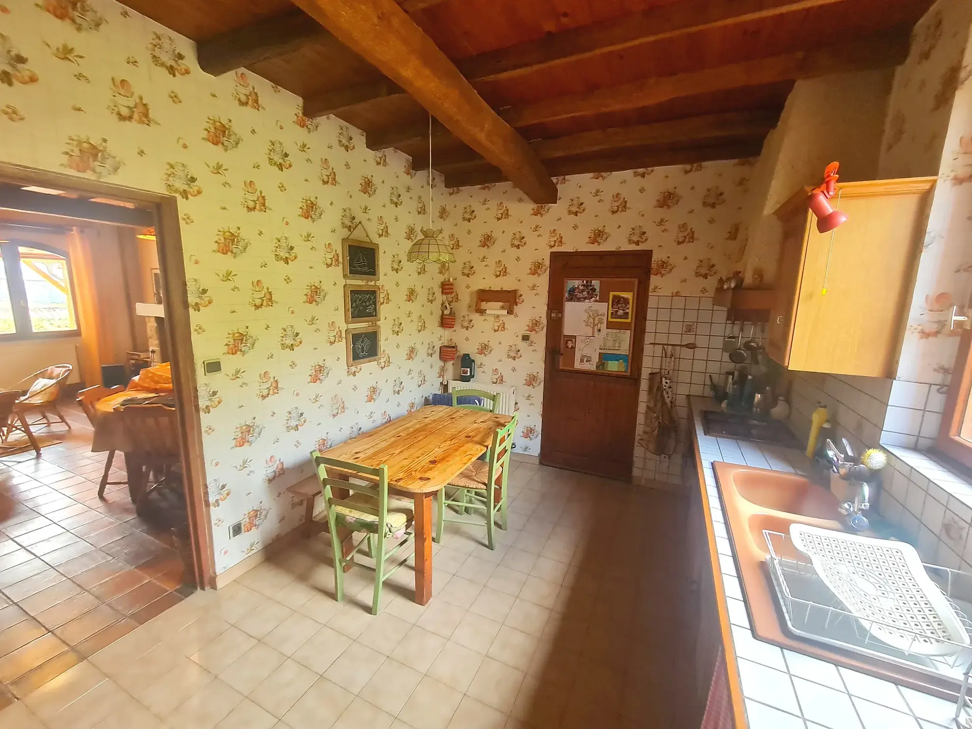 Belle ferme ancienne avec vue Pyrénées, terrain de 6660 m², garage et dépendances près de Toulouse 