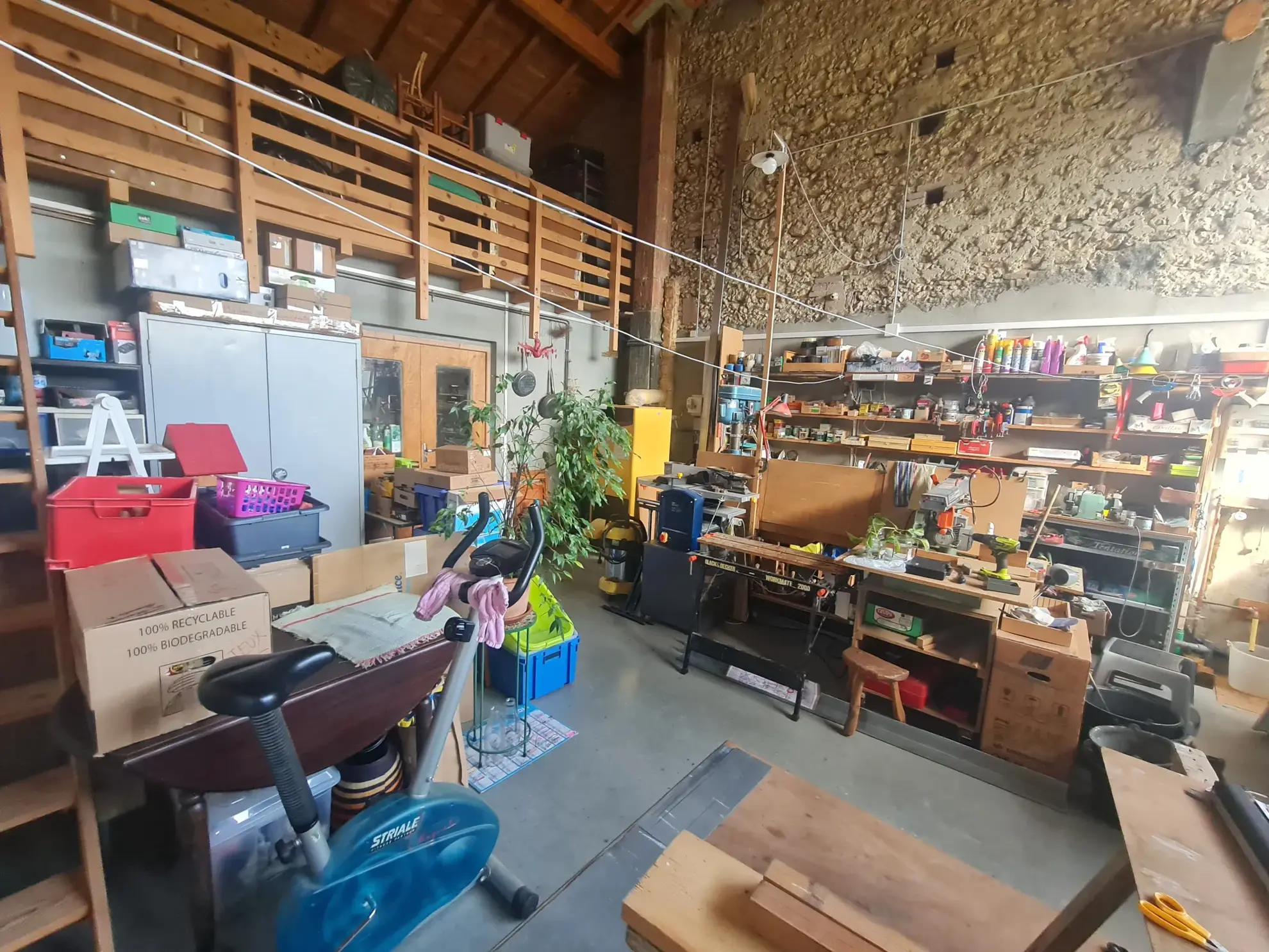Belle ferme ancienne avec vue Pyrénées, terrain de 6660 m², garage et dépendances près de Toulouse 
