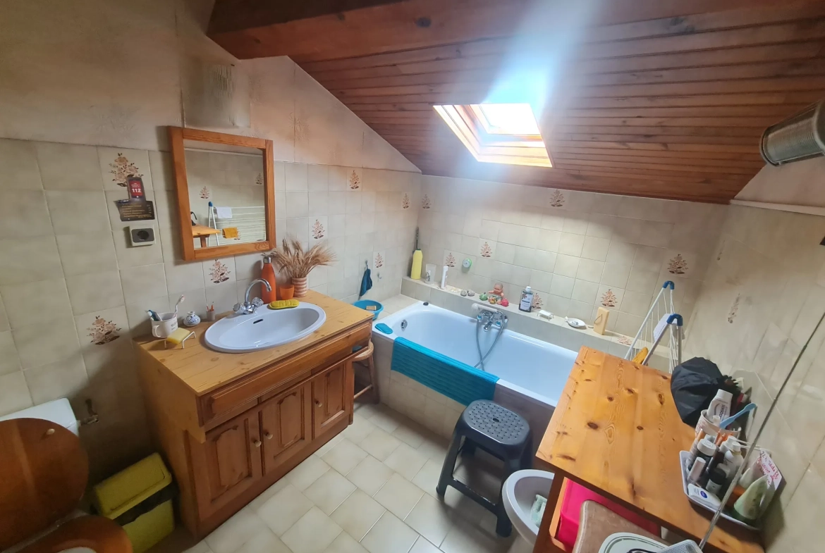 Belle ferme ancienne avec vue Pyrénées, terrain de 6660 m², garage et dépendances près de Toulouse 