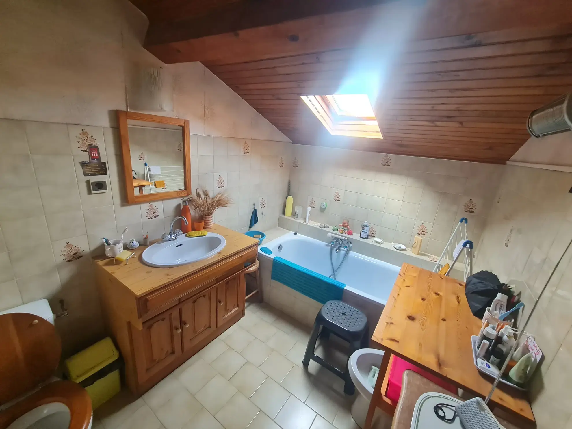 Belle ferme ancienne avec vue Pyrénées, terrain de 6660 m², garage et dépendances près de Toulouse 