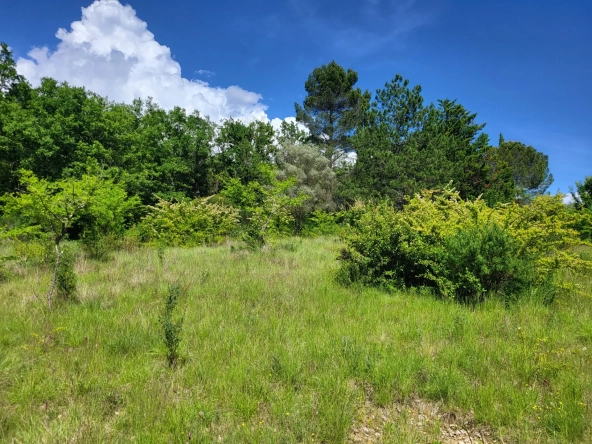 Terrain constructible de 1500 m² à Ners, proche d'Alès et Quissac - Liberté de construction