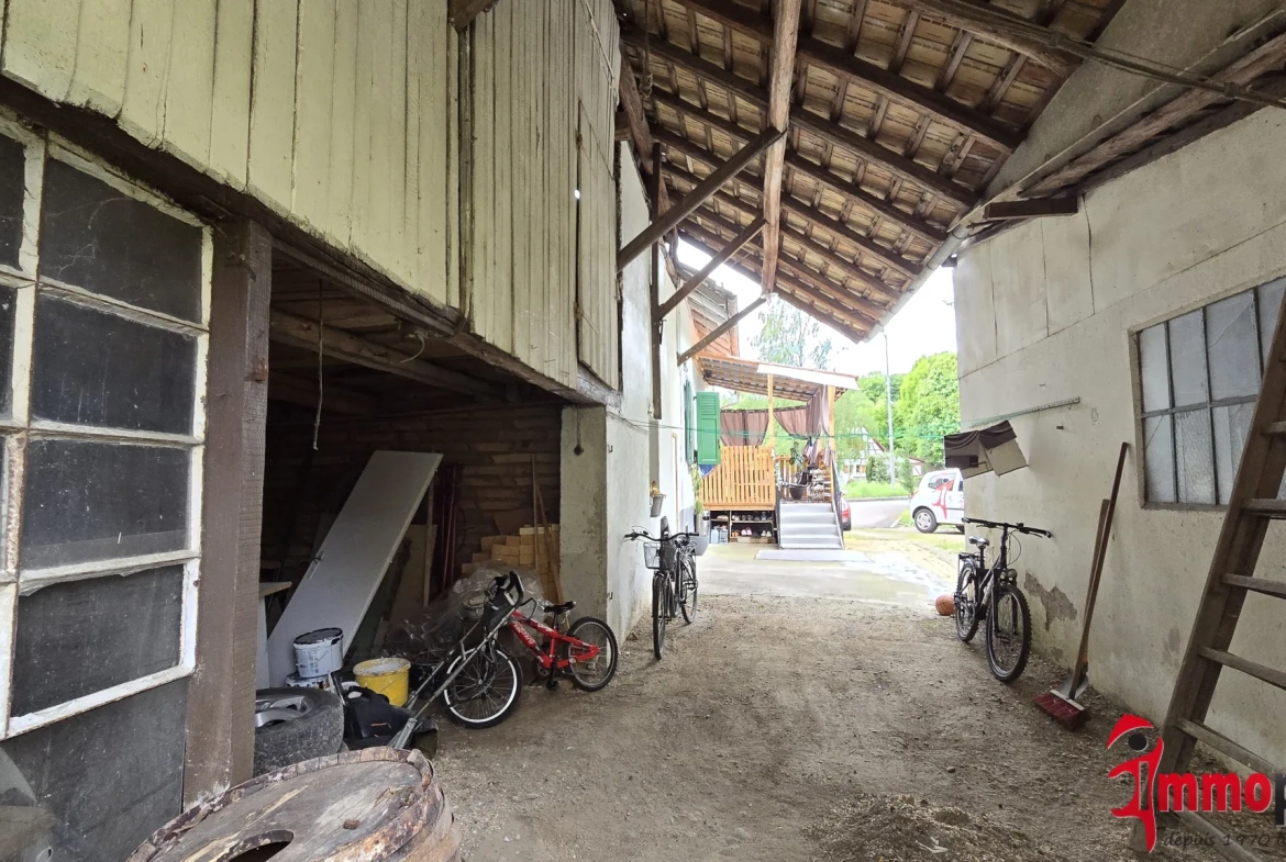 Maison de village de 115 m² avec dépendance à Waldighofen 