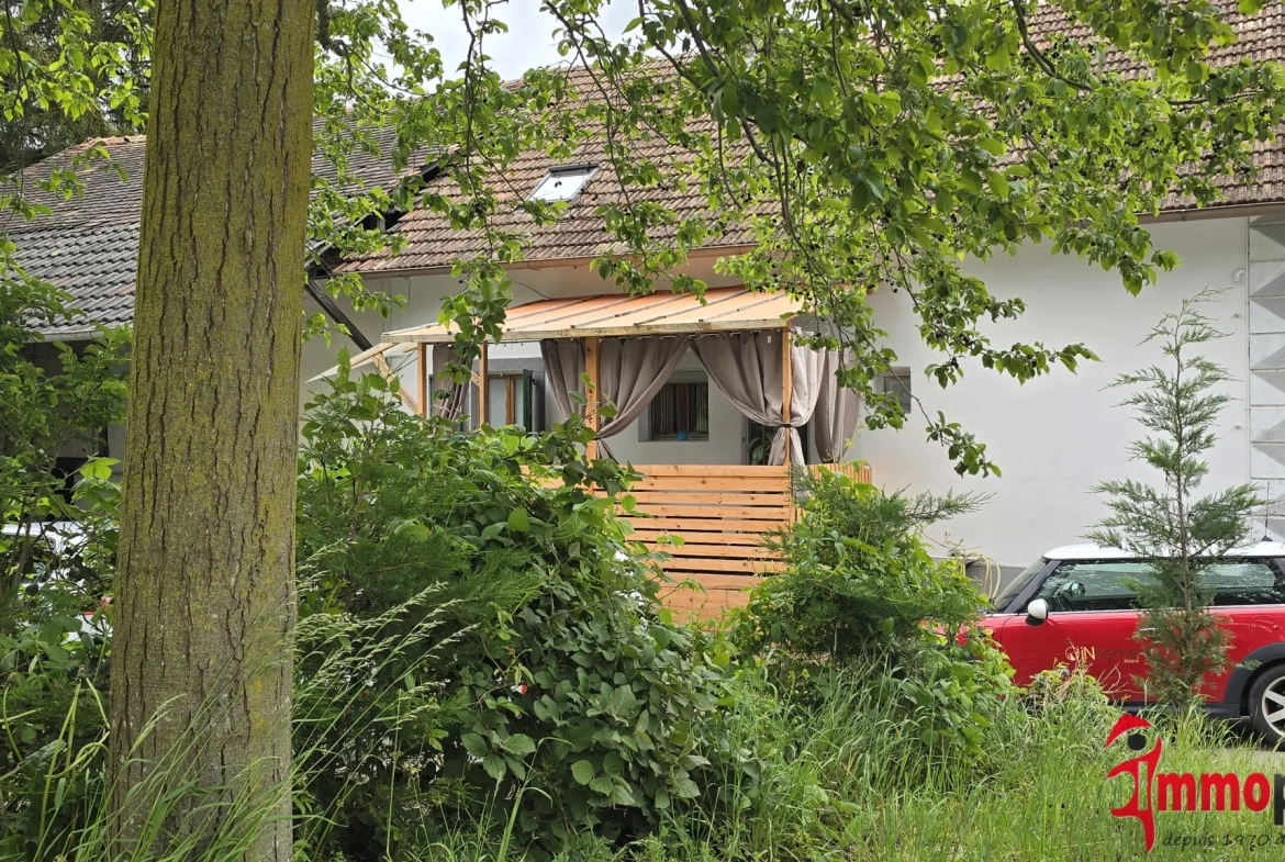 Maison de village de 115 m² avec dépendance à Waldighofen 