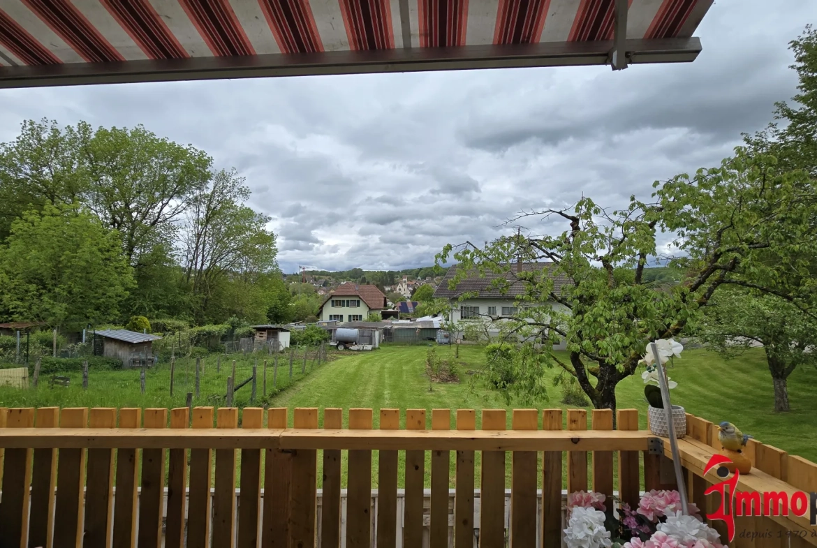 Maison de village de 115 m² avec dépendance à Waldighofen 