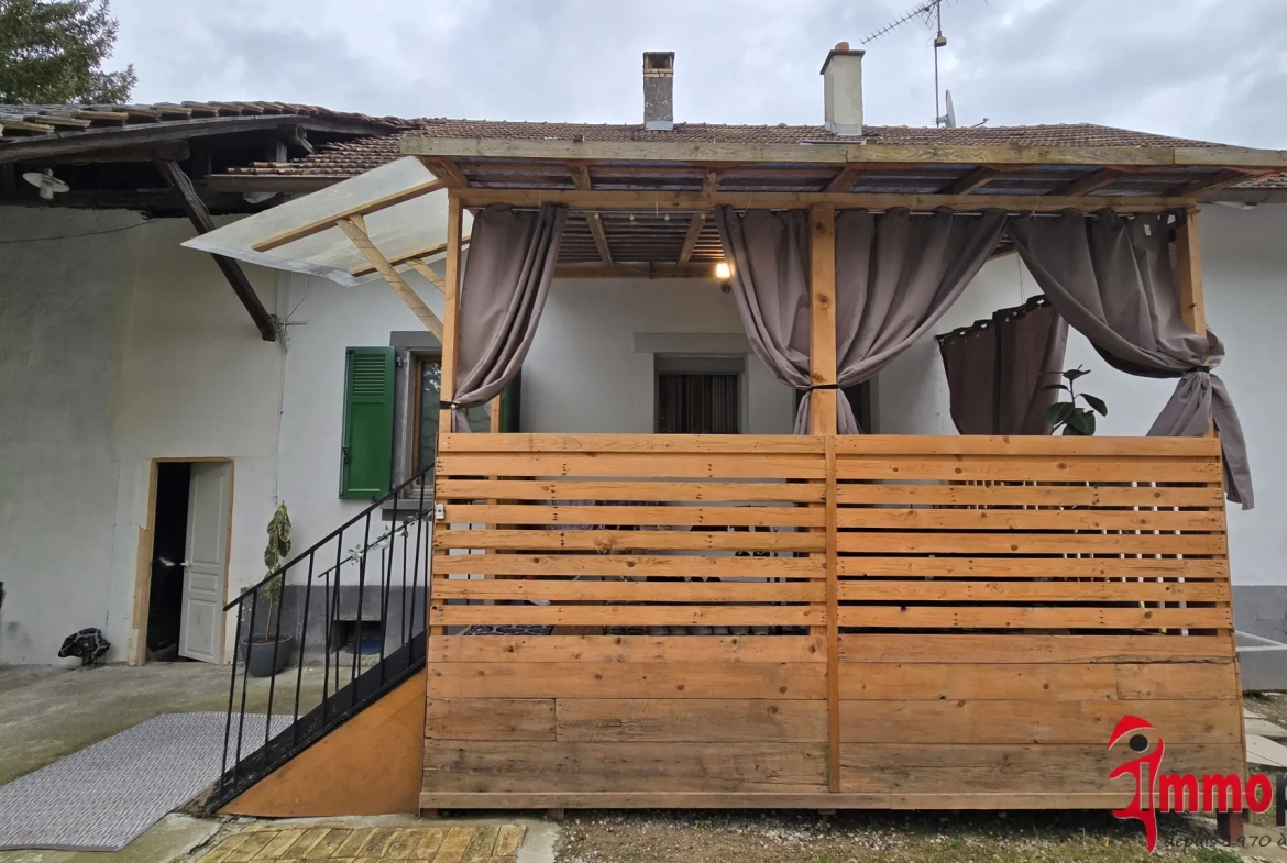 Maison de village de 115 m² avec dépendance à Waldighofen 