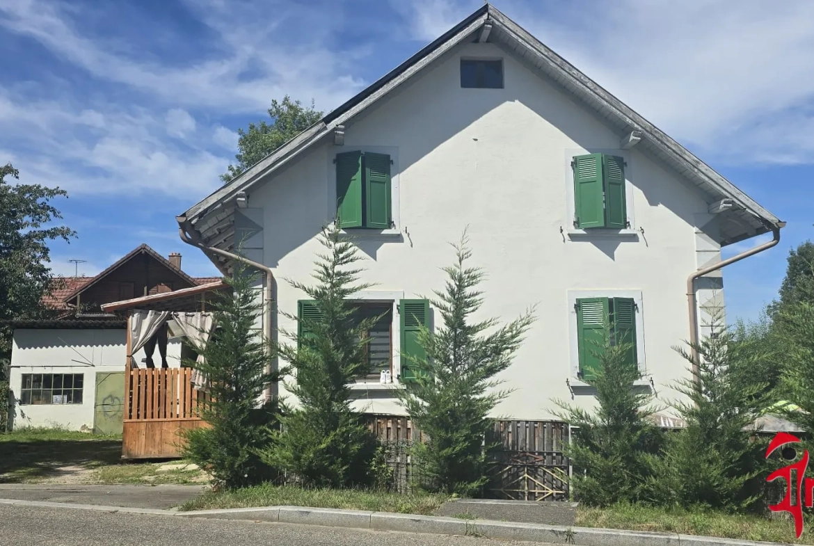 Maison de village de 115 m² avec dépendance à Waldighofen 