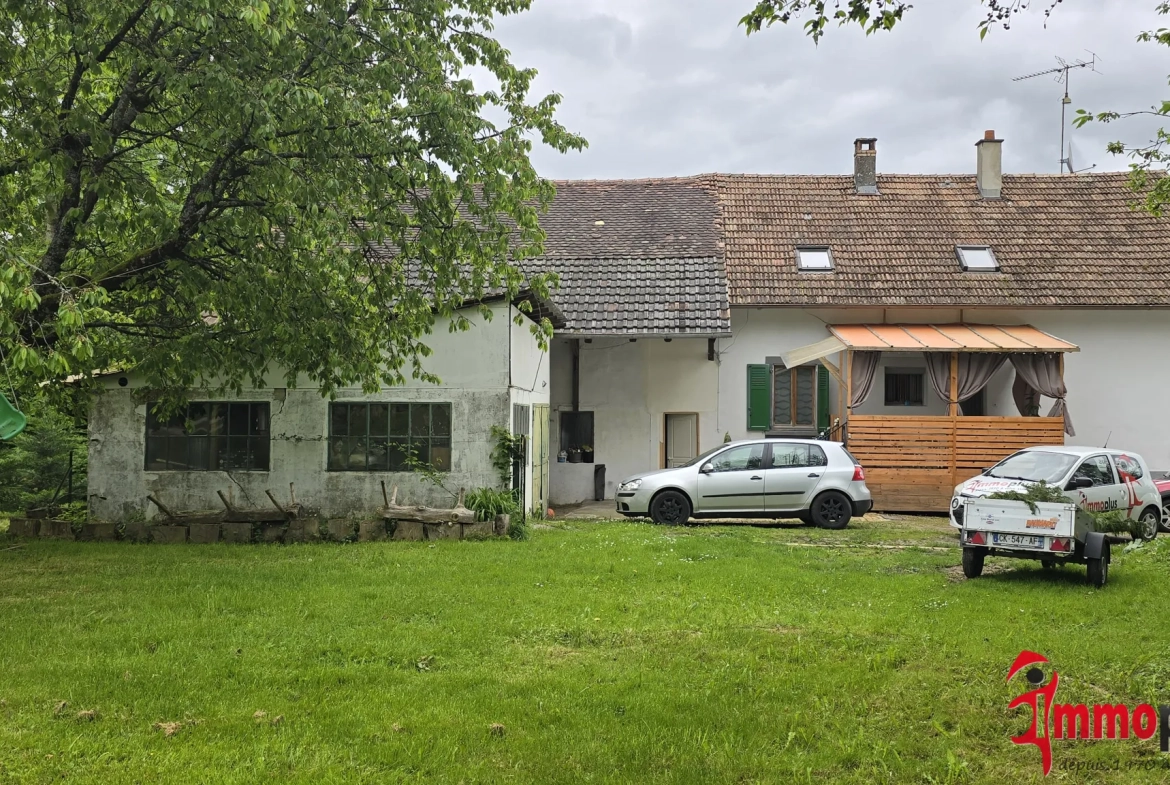 Maison de village de 115 m² avec dépendance à Waldighofen 