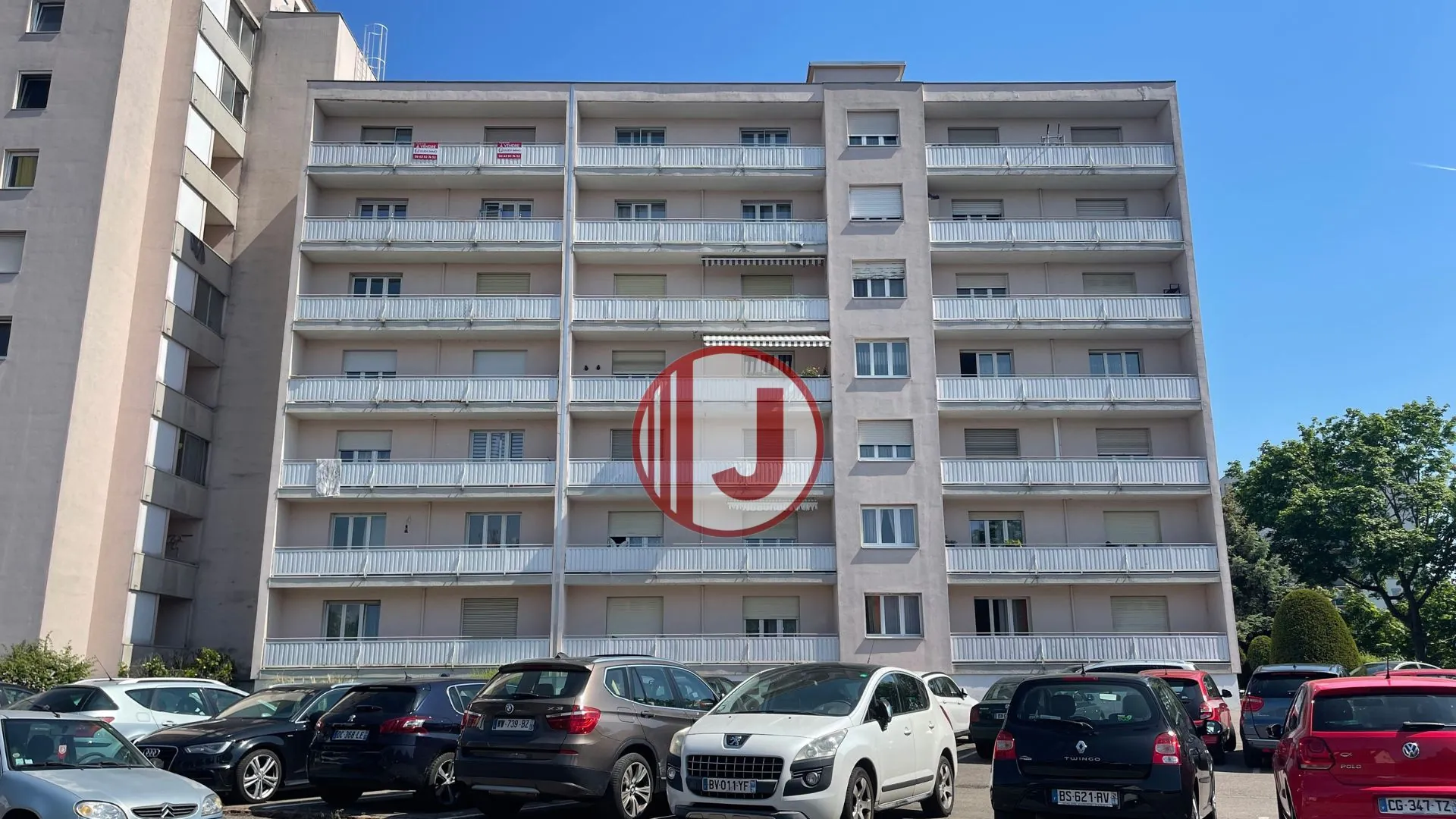 Bel appartement de 3 pièces avec deux balcons à Mulhouse 