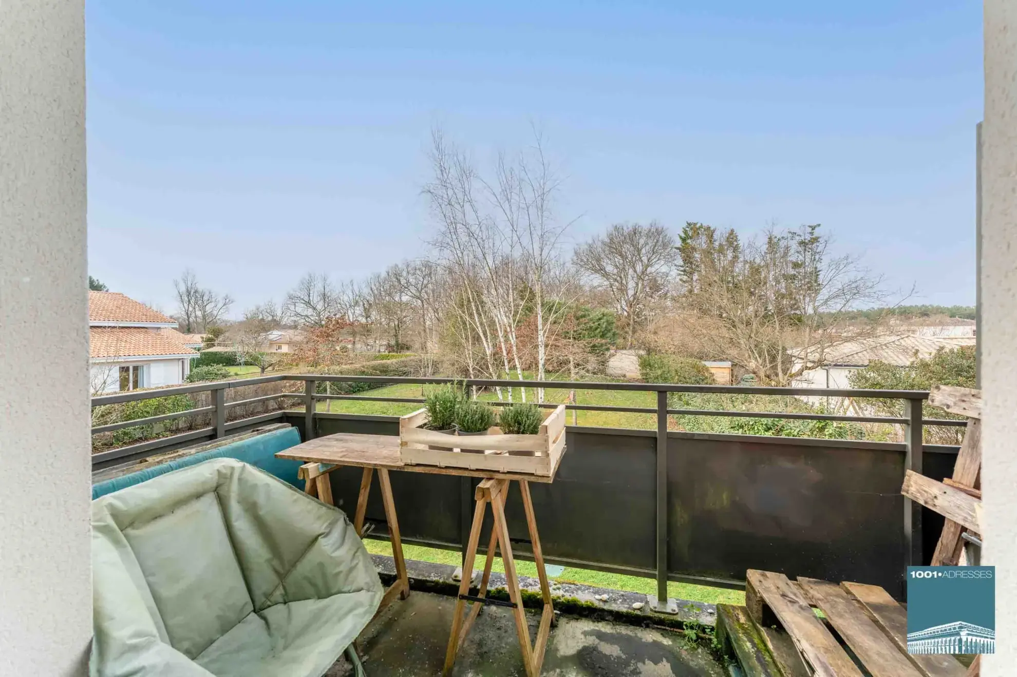 Appartement T2 loué avec balcon et stationnement à Saint-Médard-en-Jalles 