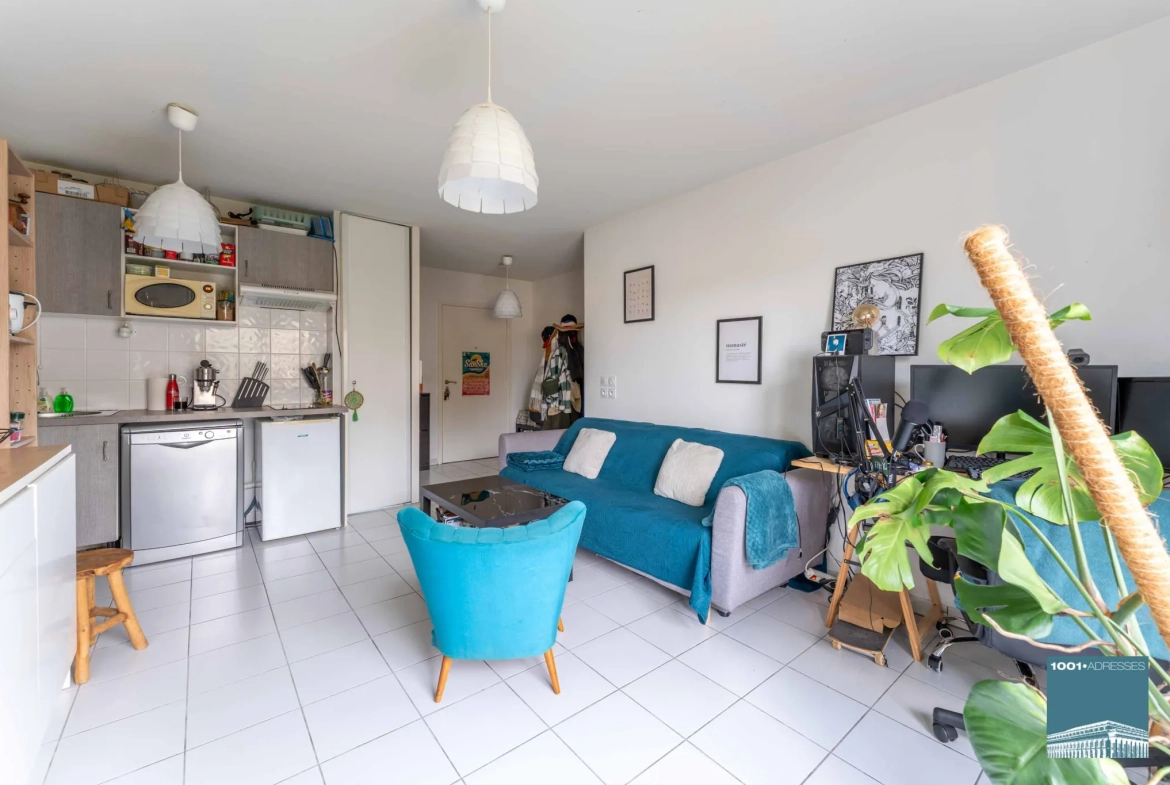 Appartement T2 loué avec balcon et stationnement à Saint-Médard-en-Jalles 