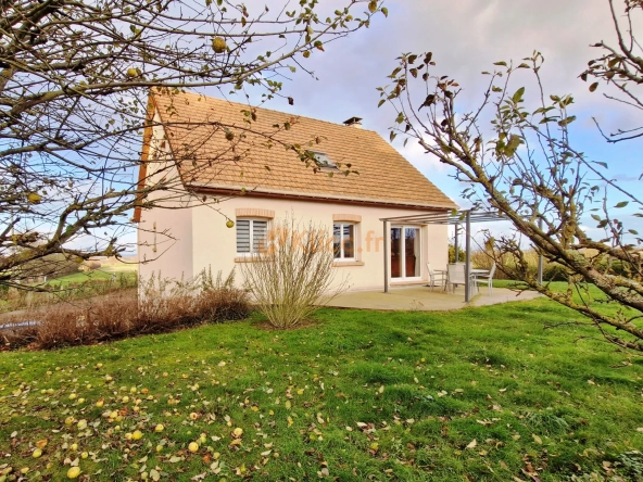 Magnifique pavillon contemporain avec 4 chambres et sous-sol complet à Elbeuf en Bray