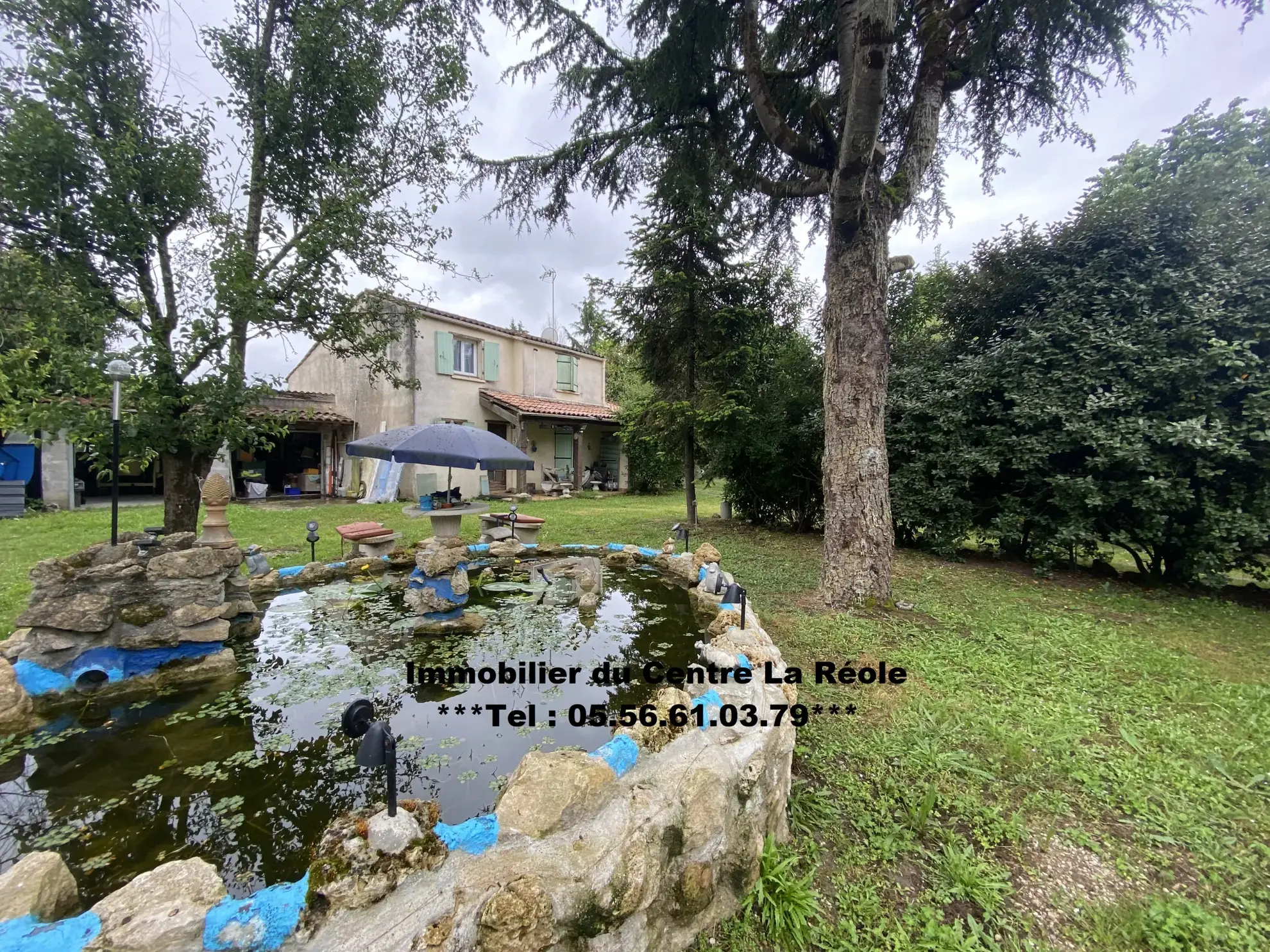 Maison 102 m² avec piscine à vendre près de La Réole et Marmande 