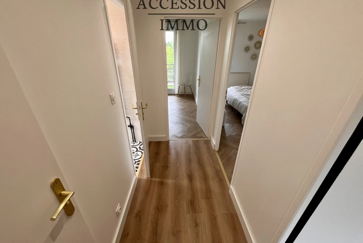Appartement T4 rénové avec terrasse et piscine à Dijon - Toison d'Or 