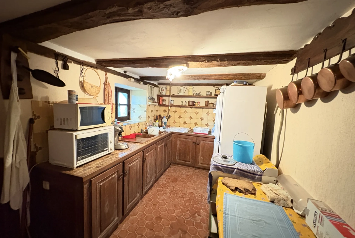 Maison de village à vendre à Saint Julien aux Bois - 75 m² avec 2 chambres 