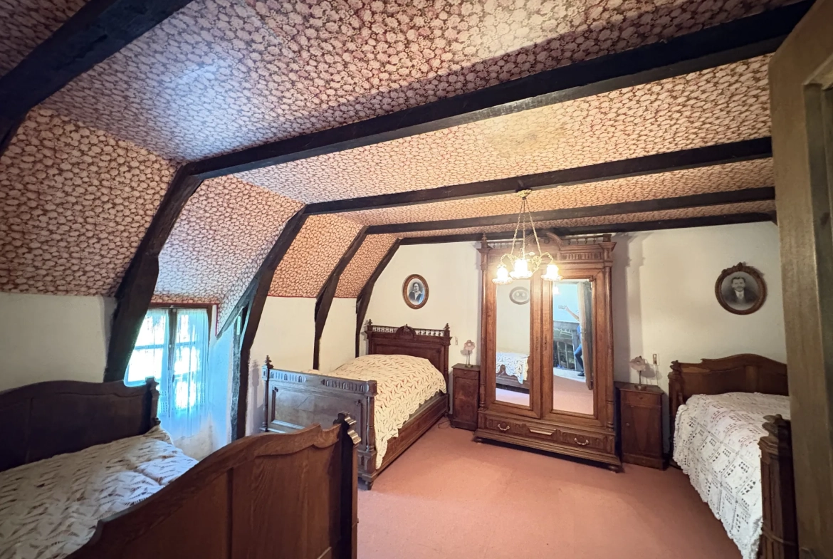 Maison de village à vendre à Saint Julien aux Bois - 75 m² avec 2 chambres 