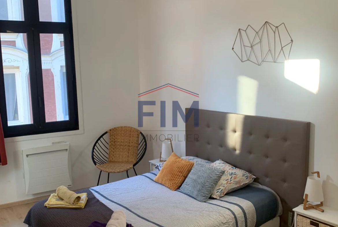 Appartement F3 avec terrasse au centre-ville de Dieppe - Investissement ou résidence 