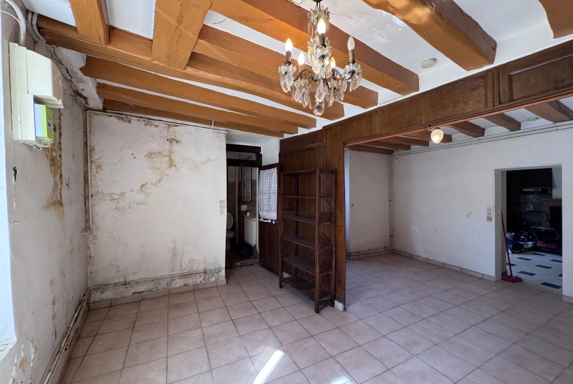 Charmante maison ancienne avec jardin à Perthes-en-Gâtinais, idéale pour rénovation 