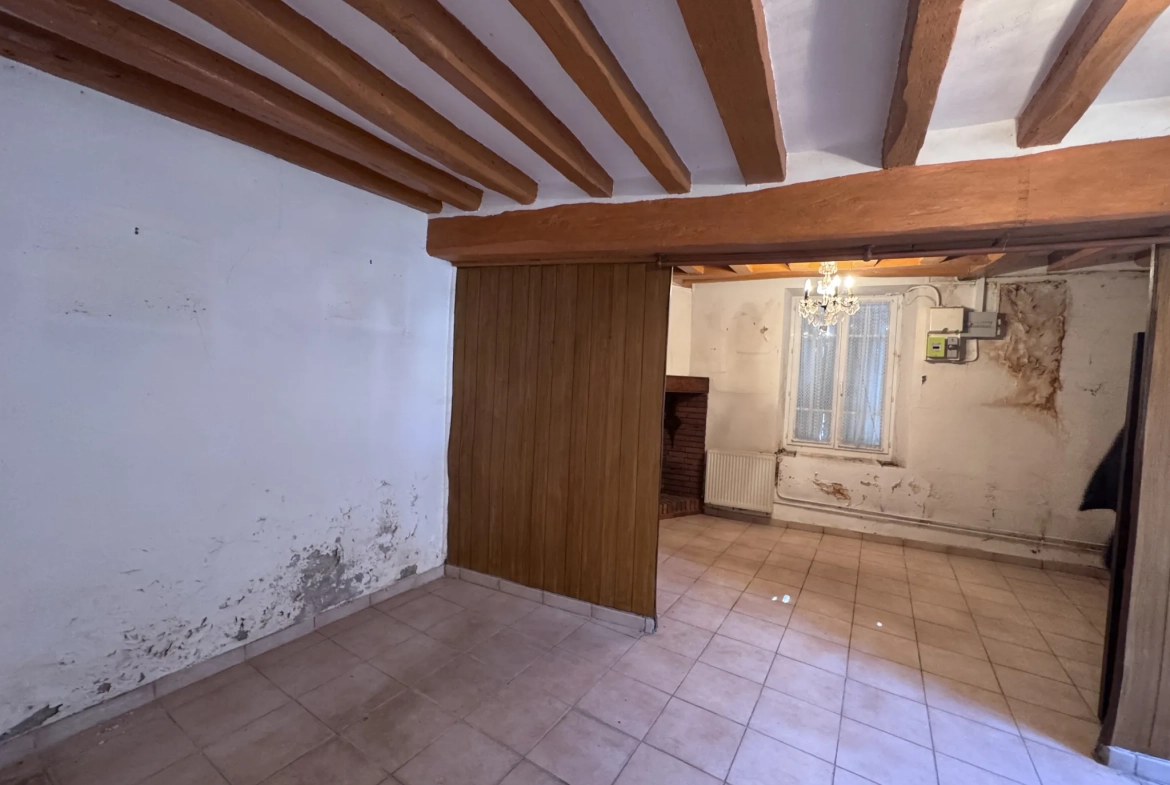 Charmante maison ancienne avec jardin à Perthes-en-Gâtinais, idéale pour rénovation 