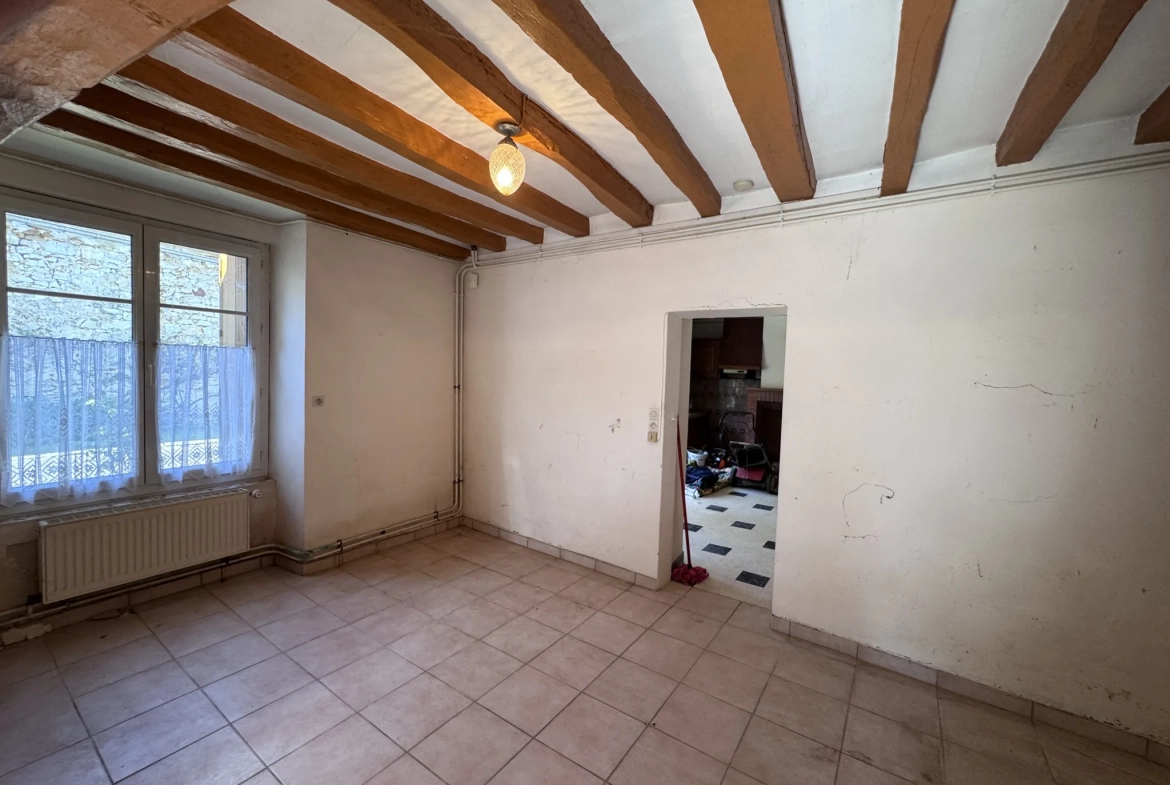 Charmante maison ancienne avec jardin à Perthes-en-Gâtinais, idéale pour rénovation 
