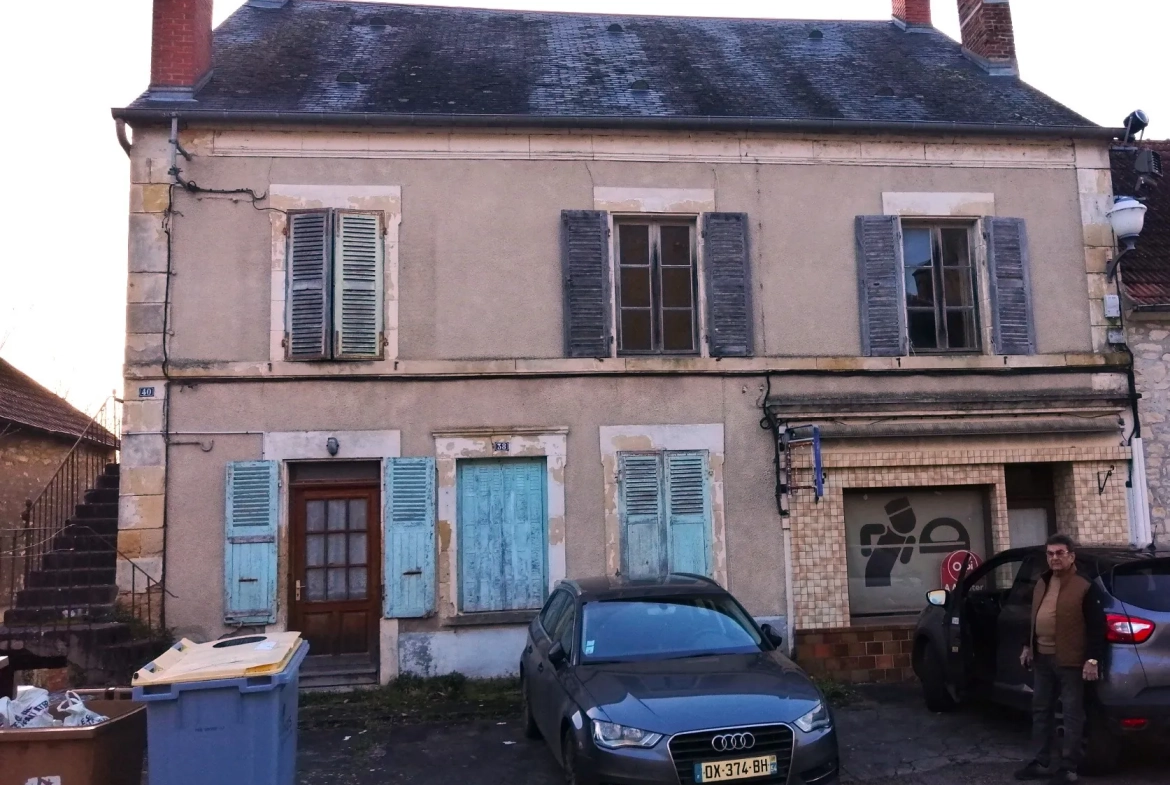 Immeuble à rénover pour création de 4 appartements à Nevers et Garchizy 