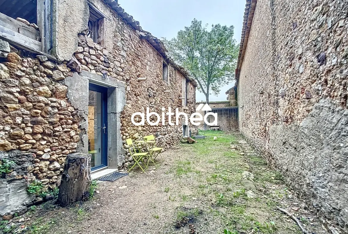 Ancienne bâtisse à rénover avec dépendance et jardin à Cruzy, Hérault 
