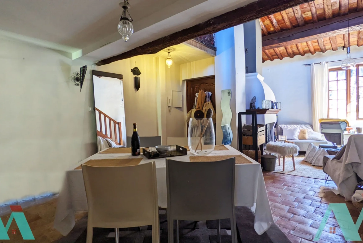 Appartement T3 en Duplex avec Terrasse et Garage au Beausset 