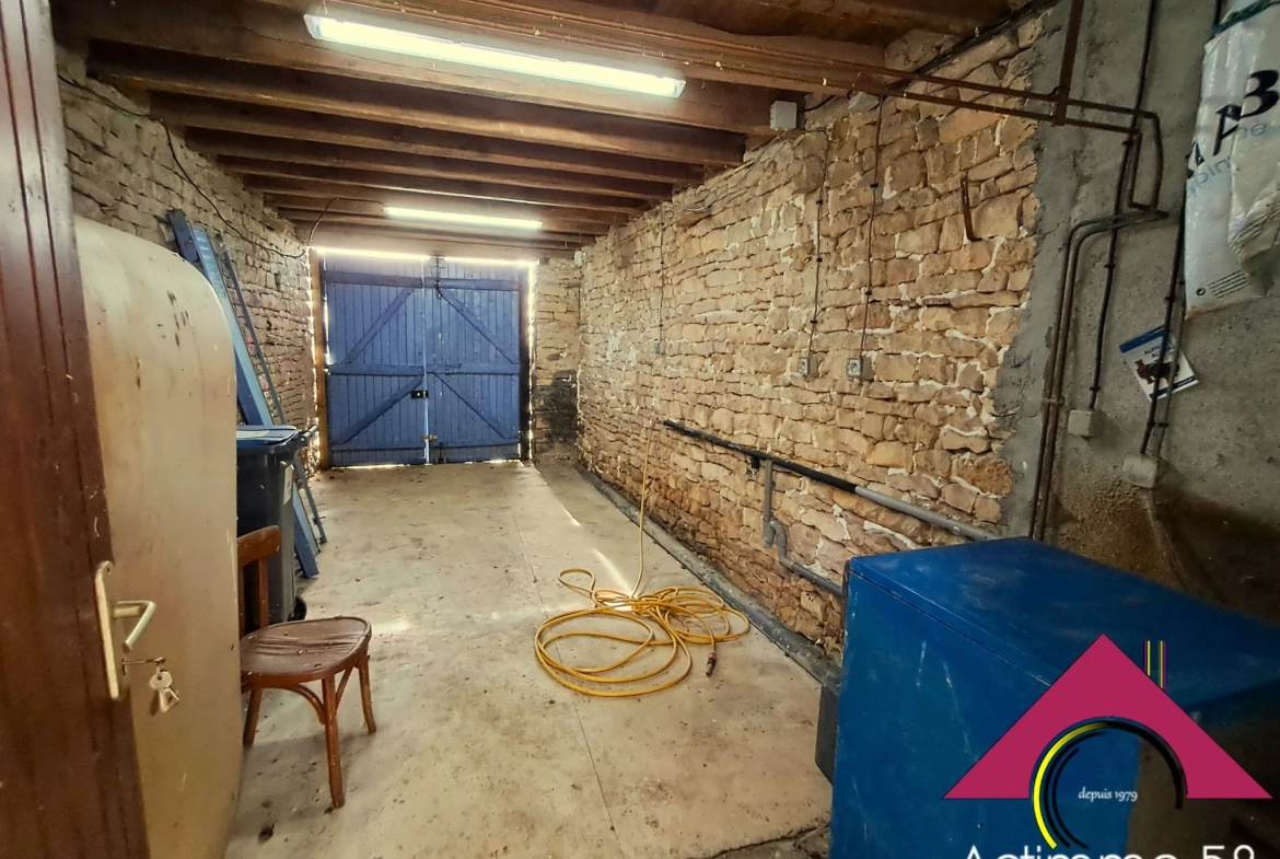 Maison de 110 m² à Ourouer-Les-Bourdelins avec grand terrain et possibilité d'agrandissement 