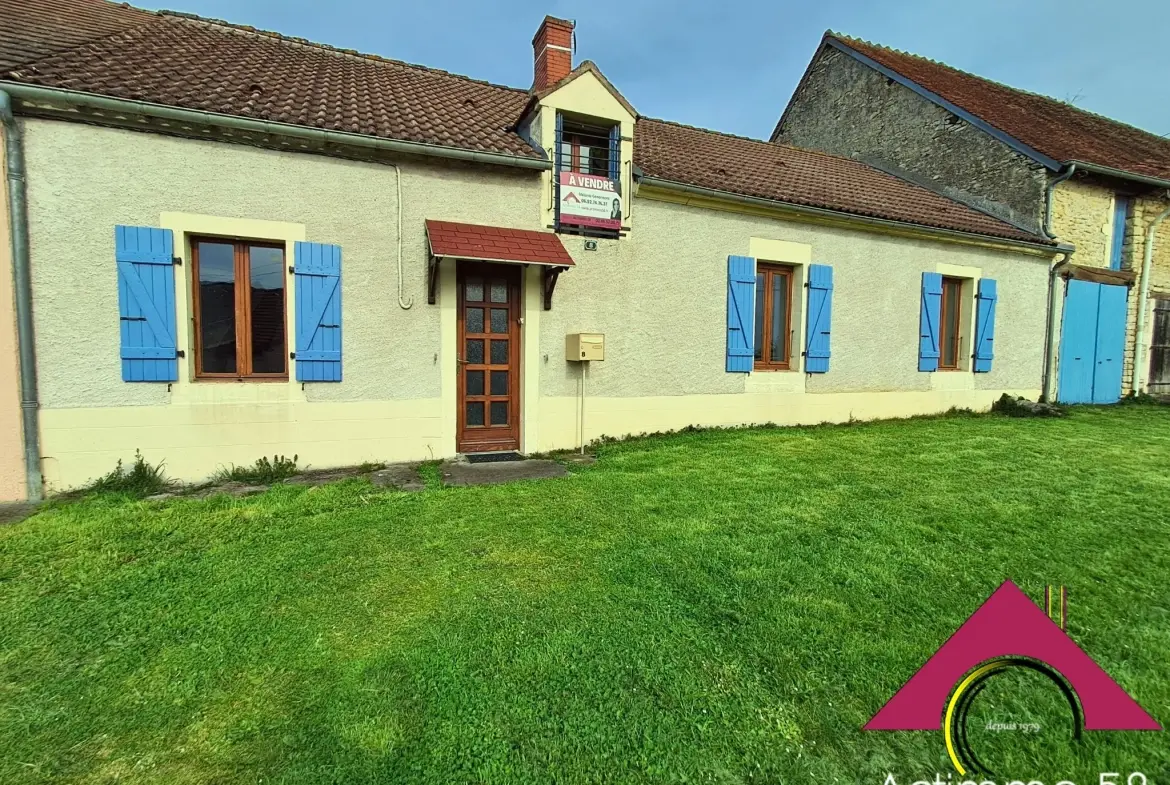 Maison de 110 m² à Ourouer-Les-Bourdelins avec grand terrain et possibilité d'agrandissement 